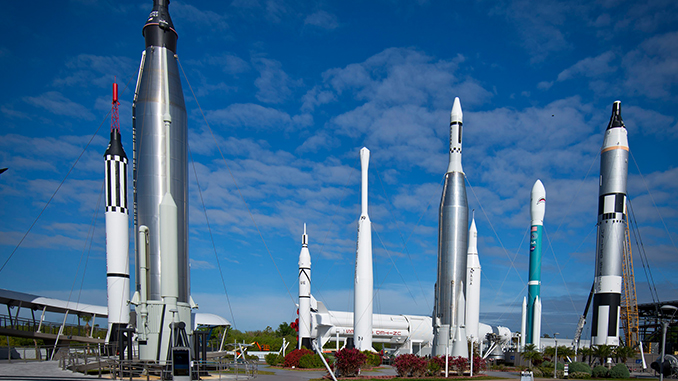 Kennedy Space Center Visitor Complex - Rocket Garden