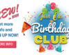 Birthday Club Signup