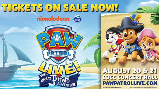 Win a Family 4-Pack of PAW PATROL Tickets!