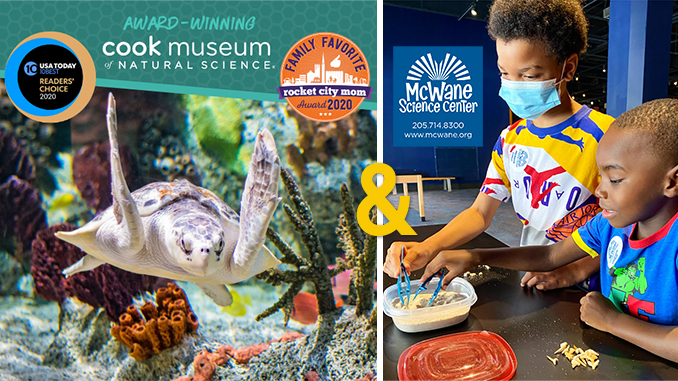 Win Tickets to Cook Museum & McWane Center!