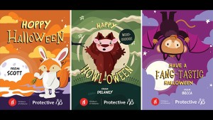 Send Halloween Cards to Patients at Children’s of Alabama