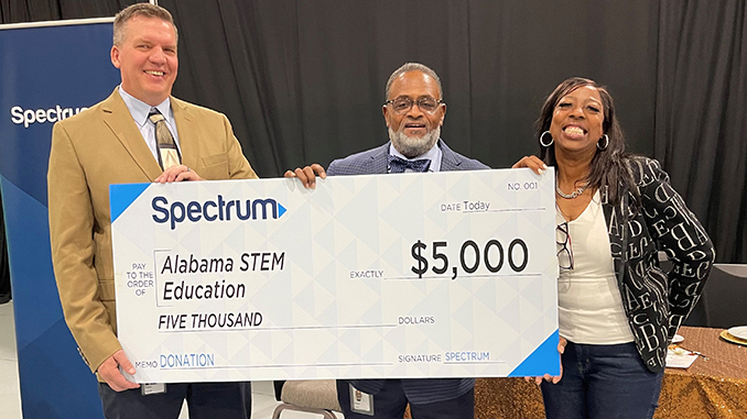 SPECTRUM Donates $5,000 to Alabama STEM Education