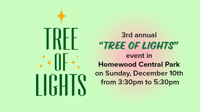 Community Grief Support’s 3rd Annual “Tree of Lights” Memorial Event