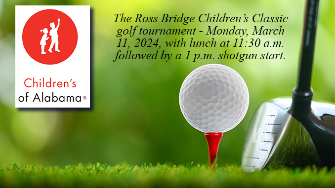 Golf Tournament to Benefit Children's of Alabama