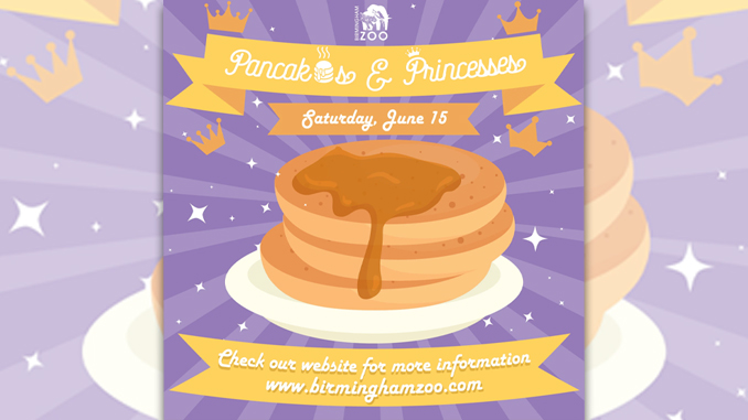 Have Pancakes with Princesses June 15