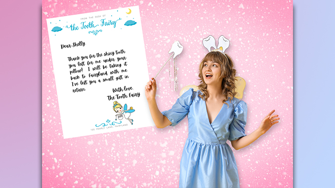 Tooth Fairy Letter Template