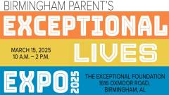 2025 Birmingham Parent Special Needs Exceptional Lives Expo