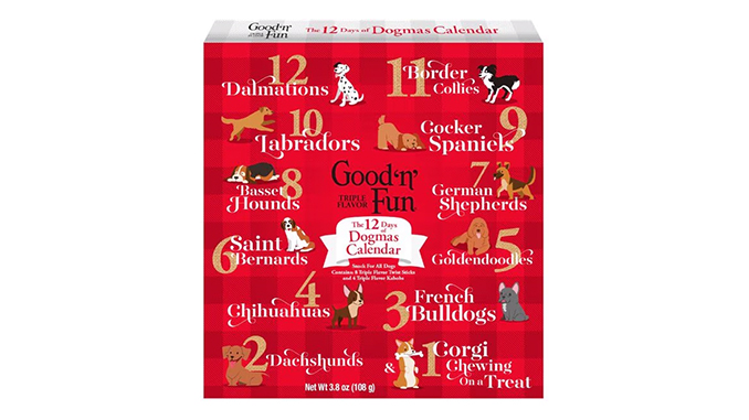 Dog Cookie Advent Calendar