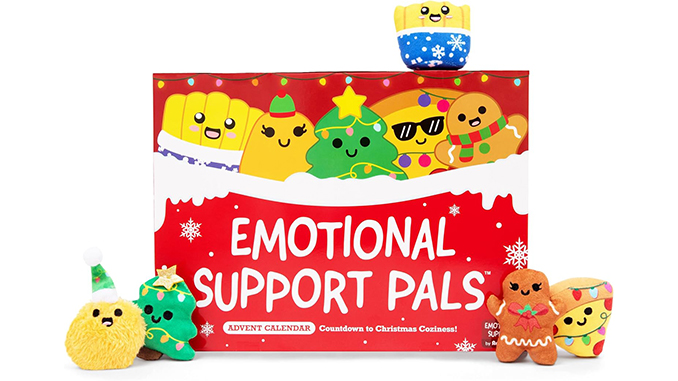 Emotional Support Plush Pals Advent Calendar