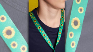 Hidden Disabilities Sunflower lanyard