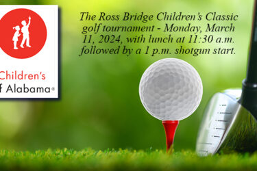 Golf Tournament to Benefit Children's of Alabama