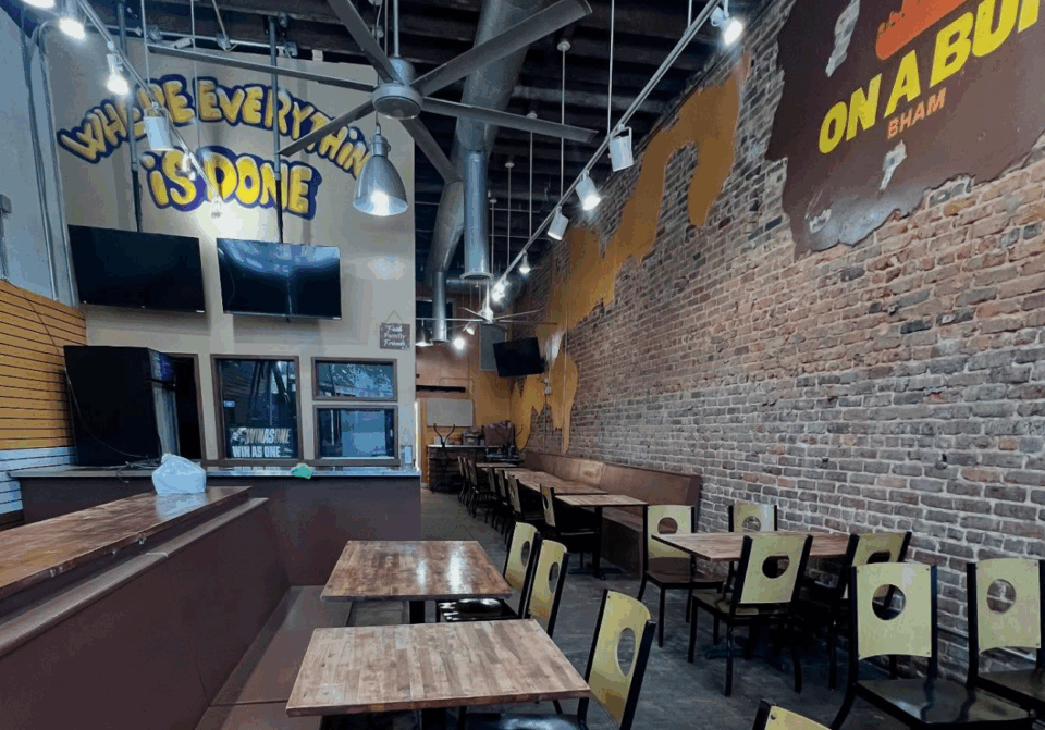 On a Bun BHAM, gluten free restaurant