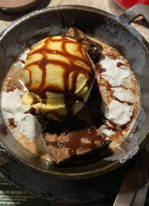 Brownie Sundae