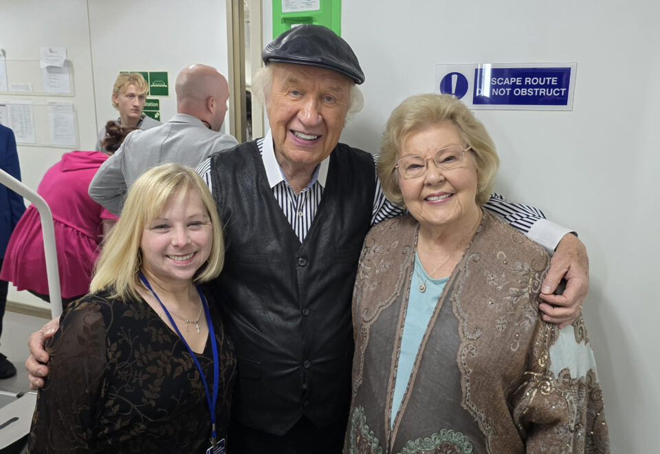 Ashley DeRamus with Bill and Gloria Gather