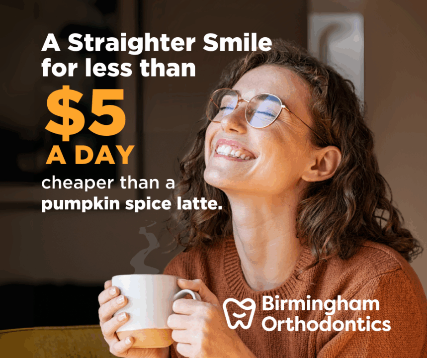 A straighter smile for less than a Latte