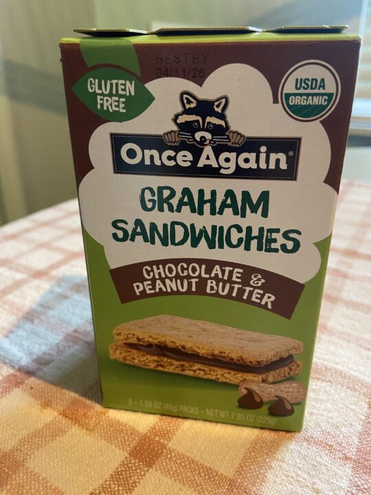 Once again graham sandwiches: Who doesn't love a chocolate & pb combo?!