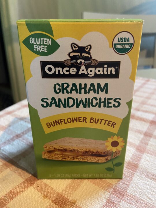Once Again graham sandwiches: Not only are they gluten-free, these have sunflower butter, so they're allergy-friendly.