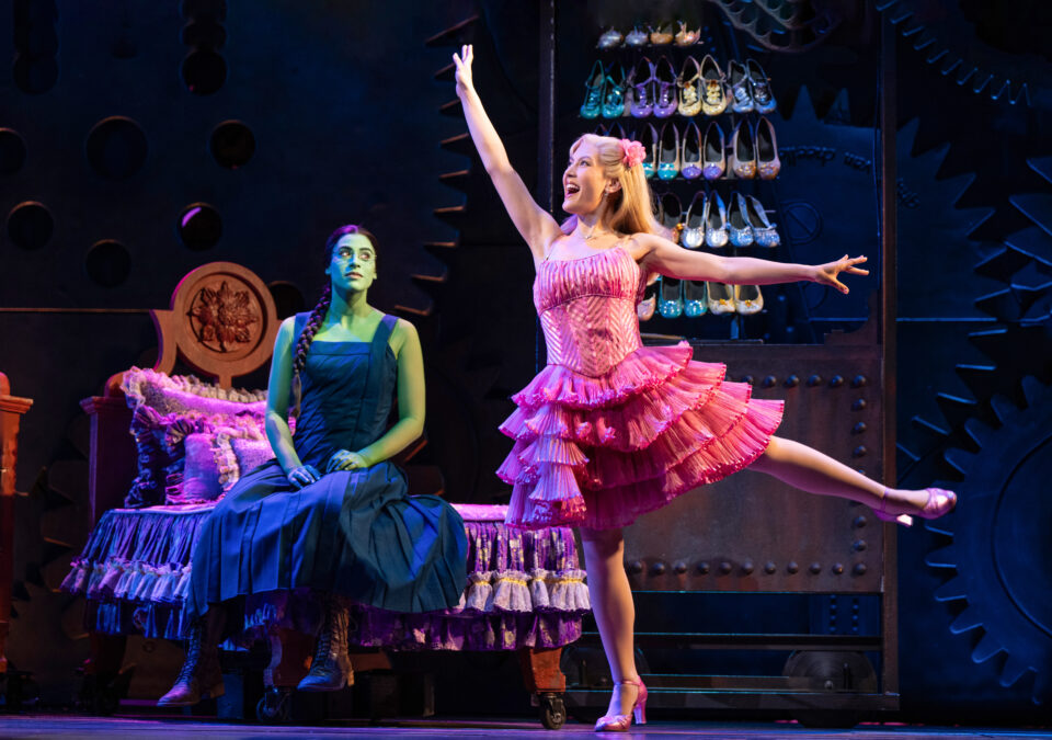 Jessie Davidson as Elphaba in the National Tour of WICKED, photo by Joan Marcus