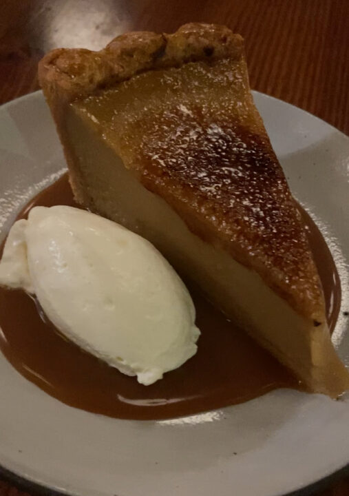 Current Charcoal Grill Miso Tart