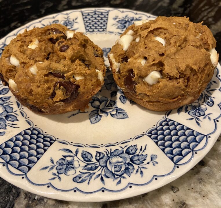 Pumpkin Chocolate Chip Muffins