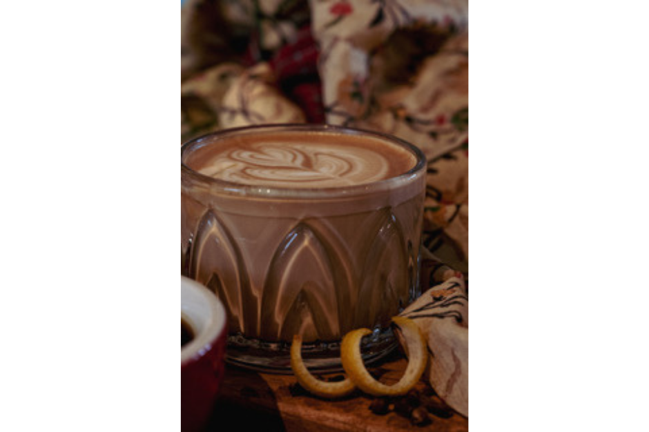 Seeds Lemon Cake Latte