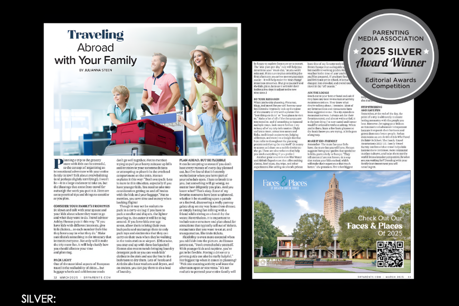 "Traveling Abroad with Your Family"