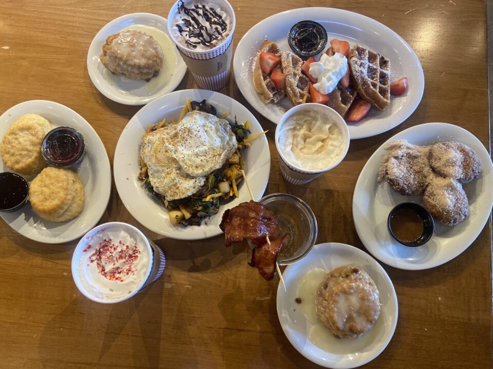 A Mix of Holiday Featured Menu Items and Classics