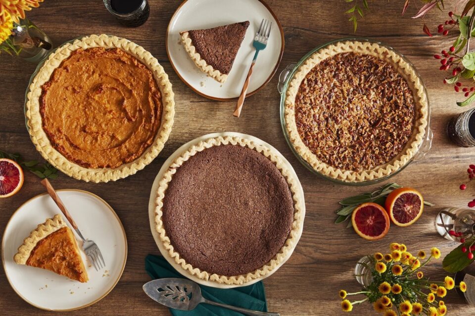 Don't forget to order dessert! Nothing better than a Thanksgiving Pie (Photo by Martin's BBQ)