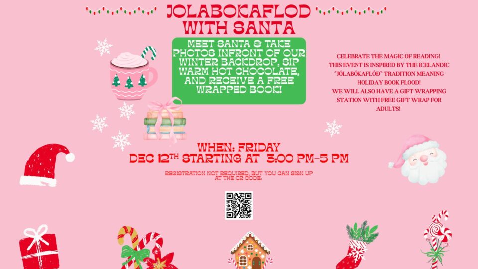 Jólabókaflóð with Santa!