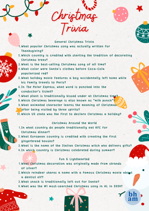 Christmas Trivia Questions