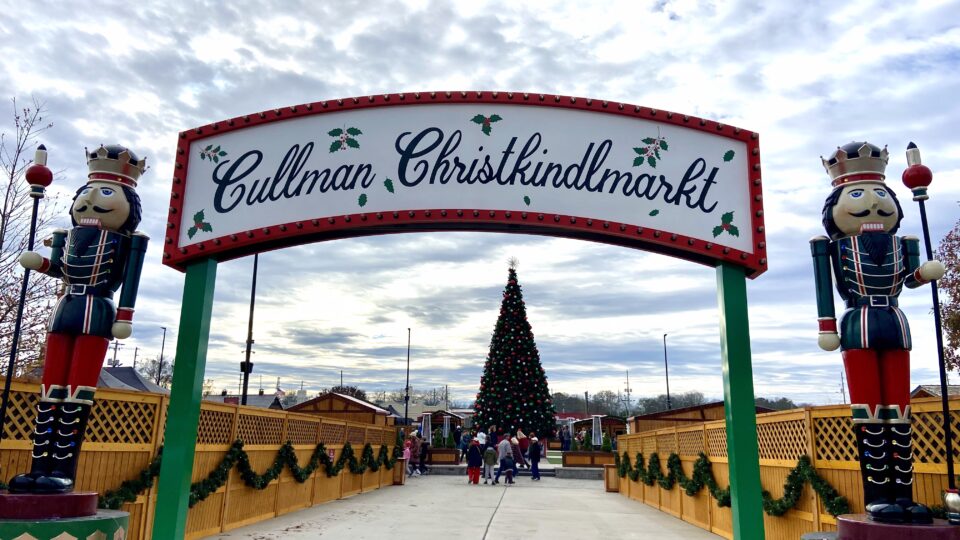 Cullman Christkindlmarkt Entrance