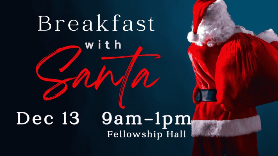 Breakfast with Santa at Indian Springs First Baptist Church