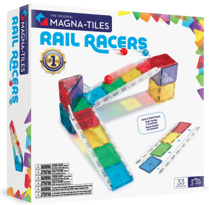 Magna-Tiles Rail Racers