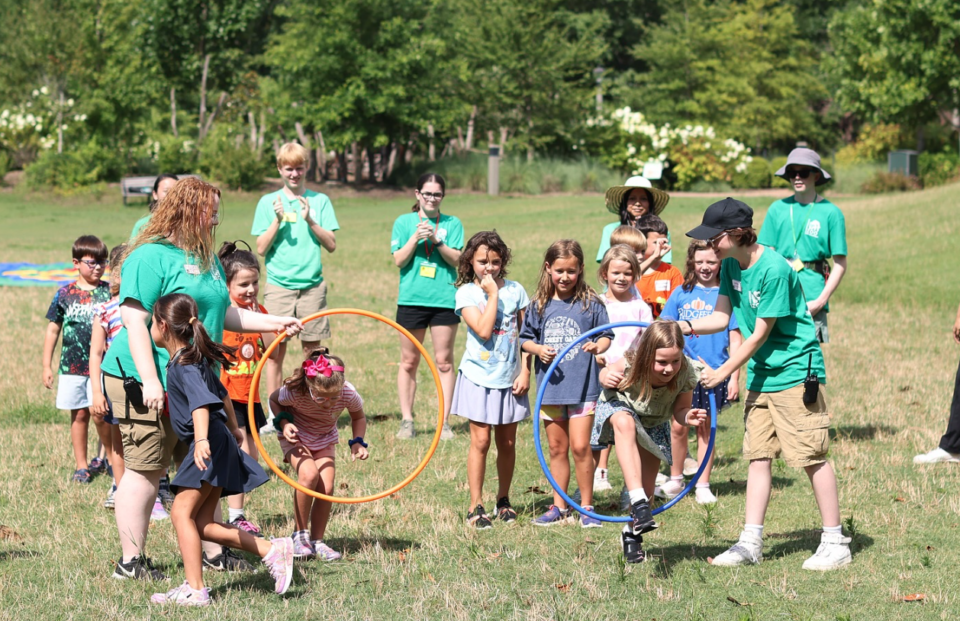 Playing at Birmingham Zoo Camp!