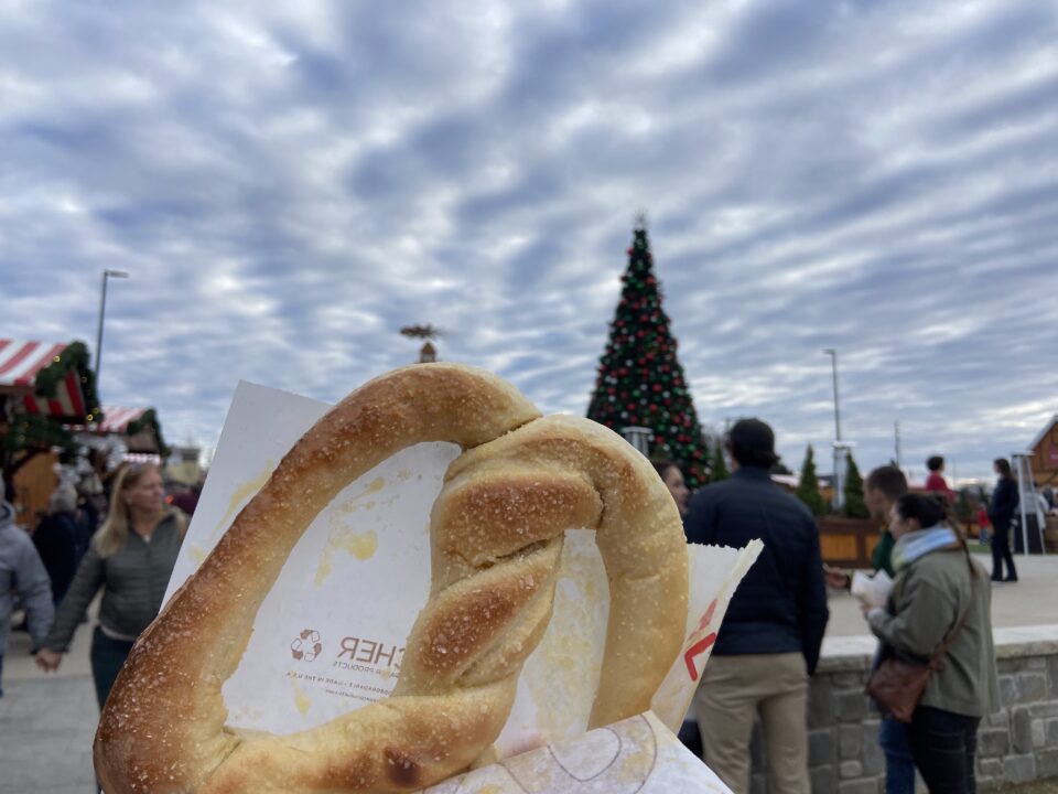 Soft Pretzel at Cullman Christkindlmarkt