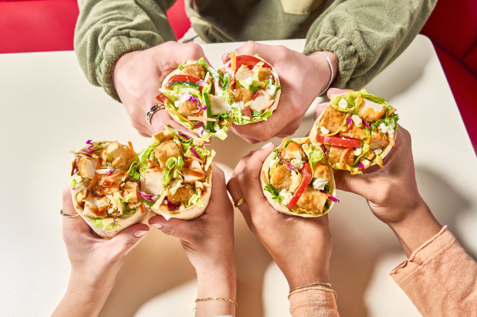 Try one of Zaxby's new wraps!