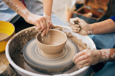 pottery throwing